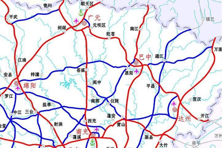 绵阳至万州高速公路最新规划路线全解析